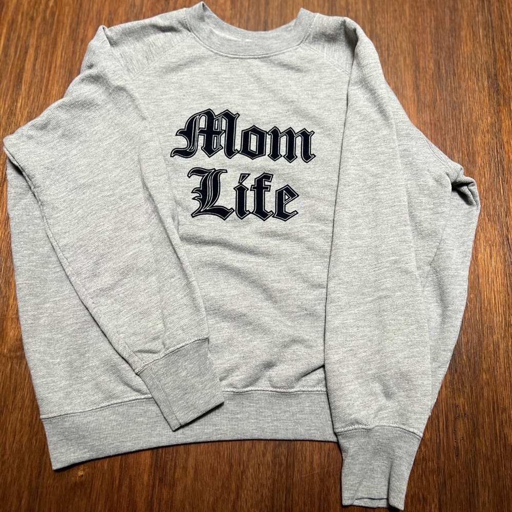 Good American Gray Sweatshirt